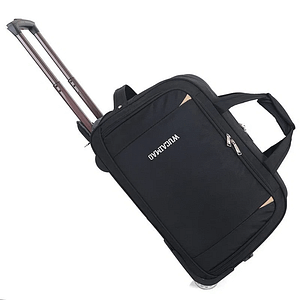JULY'S SONG Men Trolley Luggage Bag 20inch Rolling Suitcase Bag with Wheels Carry on Luggage Women Travel Duffle Bag