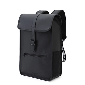 TINYAT New Men's Leather Backpack laptop Backpack for 14 inch Waterproof Travel Backpack for School Hiking Finshing Backpack