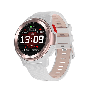 Mjuniu DT68 smart watch men IP68 waterproof 1.2 inch full touch screen 30 days long standby ECG smartwatch for iphone samsuang