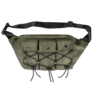 Men Function Tactical Chest Bags Reflective Messenger Bag for Male Phone Shoulder Chest Pack Soft Unique Party Unisex Zipper