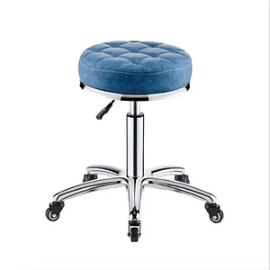 Chair cosmetologist bar stool with backrest chairs for leisure stylish and comfortable home furniture