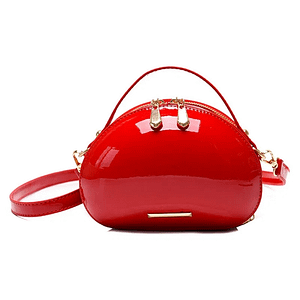 Luxury Handbags Women Bags Designer Mini Fashion Red Heart Shaped Shoulder Bag Girls High Quality Patent Leather Crossbody Bags