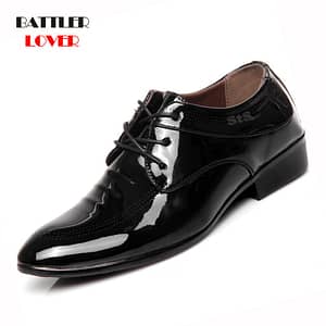 Mens Leather Oxfords High Quality Genuine Leather Shoes Classic Tassel Brogue Men Formal Shoe Casual Bullock Dress Wedding Shoes