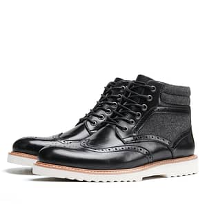 8~12 men boots brand comfortable fashion Brogue boots leather #AL611C3