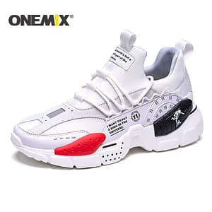 ONEMIX Men Sneakers Breathable Mesh Comfort Running Shoes Men Damping Sports Shoes Men Outdoor Walking Shoes Women