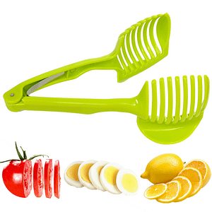 Kitchen gadgets Clip Fruit Vegetable Slicer Tool Potato Food Tomato Onion Lemon Vegetable Fruit Slicer Cutter Holder