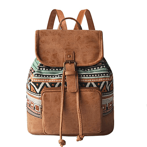 Lily Queen Fashion Bohemian Purse Backpack Lightweight Travel Bags for Women and Teen Girls School Rucksack