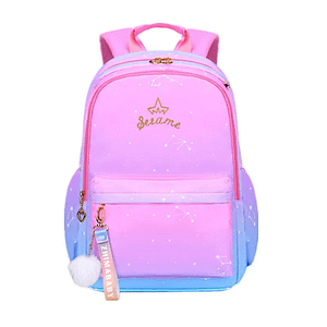 OKKID school bags for teenage girls kids kawaii school backpack girl fashion blue pink backpack lightweight waterproof backpack