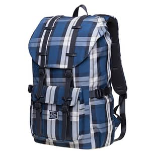 KAUKKO Fashion Laptop Backpack Women Canvas Bags Men canvas Travel Leisure Backpacks Retro Casual Bag School Bags For Teenager