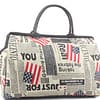 Large Travel Bag Woman Fashion Casual Weekend Bags Duffle Hand Luggage Size 44*30*19cm 48% OFF 153