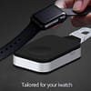 External Battery Pack QI Wireless Charger for Apple Watch iWatch 1 2 3 4 5 Wireless Charger Power Bank 950mah Portable Outdoor (Black)