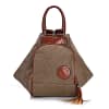 Fashion Small Canvas Travel Backpack and Multifunctional Shoulder Bag for Women
