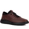 Sail Lakers-Brown Genuine Leather Men Casual Shoes Flat Comfort Shoes