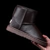 New Fashion Boosili Men Winter Shoes Solid Color Snow Boots Plush Inside Antiskid Bottom Keep Warm Waterproof