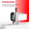 Portable Wireless Charger for Apple Watch Series 5 4 3 2 1 USB Magnetic Charger for i Watch Fast Charging Pad for iPhone Watch