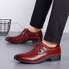 Fashion Business Men Dress Shoes New Classic Leather Men's Suits Footwear Pointed Leisure Formal Shoes Male Oxfords