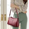Designer Crossbody Bags For Women Fashion Soft Leather Handbags High Quality Shoulder Bag Bolsa Women Messenger Bags Sac a Main