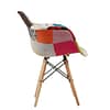 Multicolor Modern Minimalist Casual Dining Chair Armchair Restaurant Coffee Store Home Furniture Waiting Room Solid Wood Chair