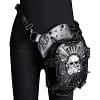 Steampunk Bag Skull Punk Retro Rock Gothic Goth Shoulder Waist Bags Leg Thigh Bag Lady Hip Hop Rivet Packs Style for Women Mens