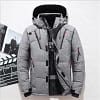 High Quality Thick Warm Winter Jacket Men Hooded Thicken White Duck Down Parka Coat Casual Down Mens Overcoat With Many Pockets