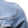 Cotton Denim Jacket Men Casual Solid Color Lapel Single Breasted Jeans Jacket Men Autumn Slim Fit Quality Mens Jackets