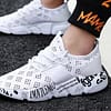 2019 Unisex Spring Autumn Casual Shoes Men Stretch Fabric Sneakers Walking Footwear Breathable High Top Tenis Masculino Adulto