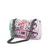 Handbag for Women 2020 Colorful Graffiti Printed Luxury Brand Travel Bags Female Chain Shoulder Purse Ladies Hand Flaps
