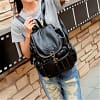 New Arrivals Women Backpacks Fashion Vintage Backpacks for Teenage Girls Students School bags High Quality PU leather 02A