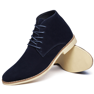 Fashion Men Pointed Toe Ankle Boots Italy Handmade Male Dress boots Quality Suede Man Moccasins Outdoor Male Basic Work Shoes
