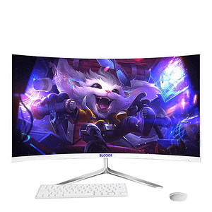 24 inch "curved Surface all-in-one machine surface intel core i5 Processors home office desktop computer games built in wifi
