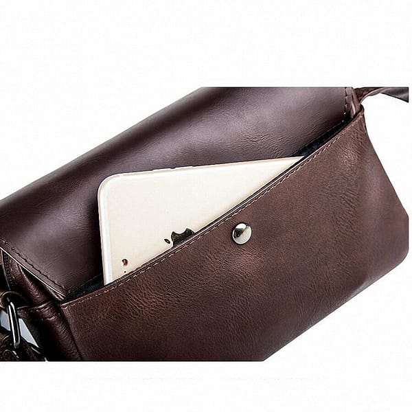 New Fashion Leather Messenger Bag Male Cross Body, and Shoulder Bag for Men