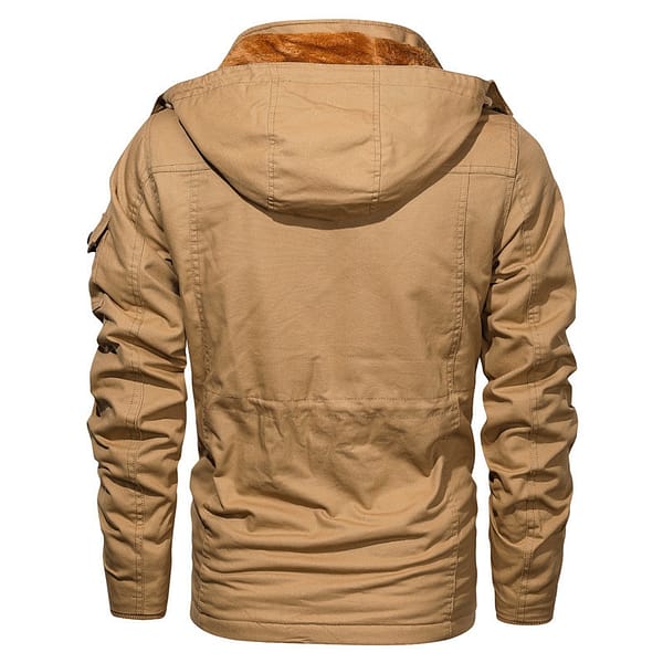 Tactical jacket Man Waterproof Warm Jackets Winter Jacket Windproof Water-resistant and scratch-resistant Windbreaker Overcoat
