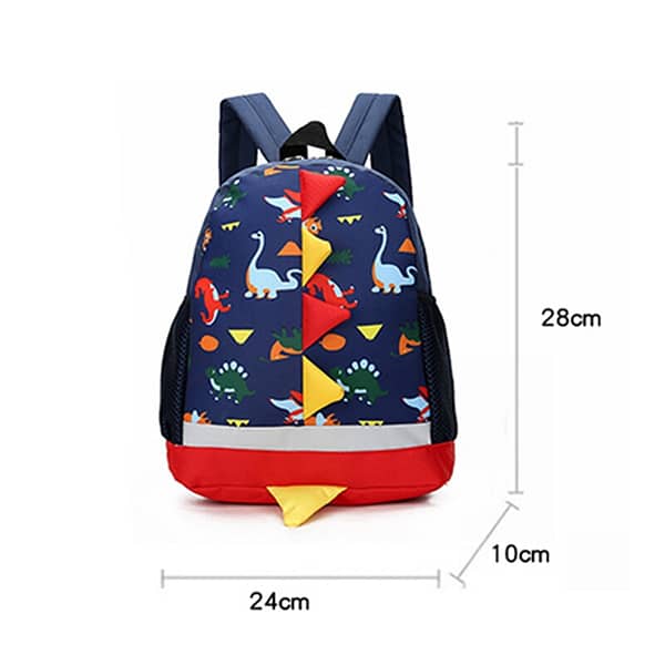 Children Bag Cute Cartoon Dinosaur Kids Bags Kindergarten Preschool Backpack for Boys Girls Baby School Bags 3-4-6 Years Old