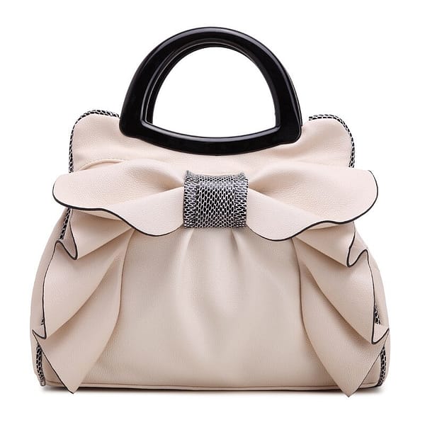 New Fashion Europe Bowknot Shoulder Bag for Women Handbag Female Leather Tote Ladies Luxury Crossbody Bags