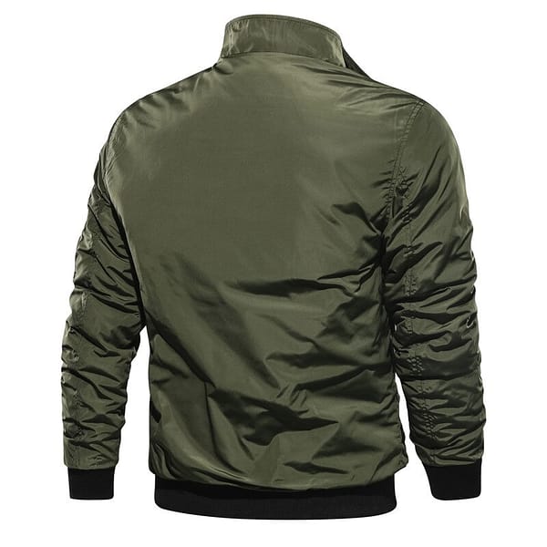 Military Jacket Men's Slim Bomber Jacket Aurumn Winter Men Outerwear Casual Long Sleeve Jackes and Coats Mens Clothing Plus Size
