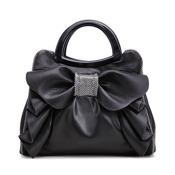 New Fashion Europe Bowknot Shoulder Bag for Women Handbag Female Leather Tote Ladies Luxury Crossbody Bags