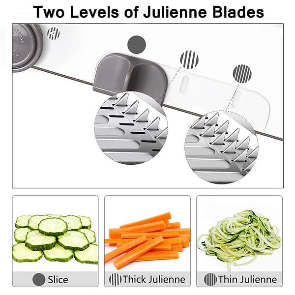 Mandoline Slicer Stainless Steel Vegetable Julienner Adjustable Safe Blades Grater Professional Multi-function Tomato Slicer