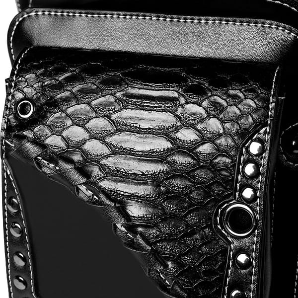 Vintage Steampunk Waist Bag Unisex Steam Punk Retro Rock Gothic Retro Goth Shoulder Bags Packs Hip Hop Motor Women Men Leg Bag
