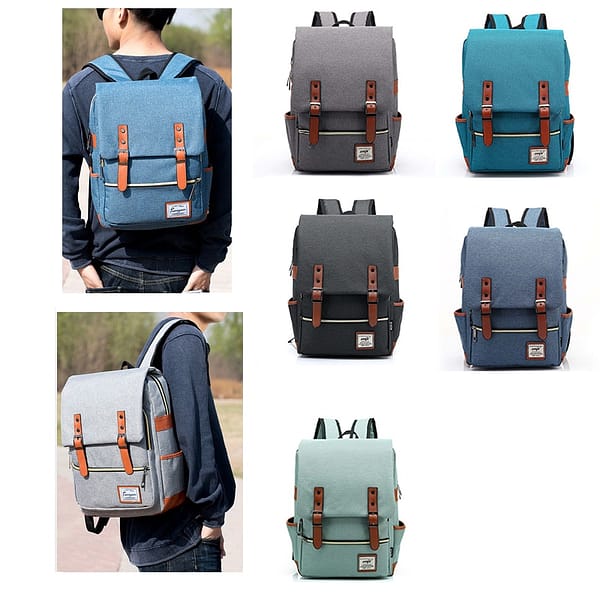 Zebella Female Backpack Students Laptop Backpack School Backpacks For Girls Boys Rucksack Casual Teenagers Travel Men's Bag