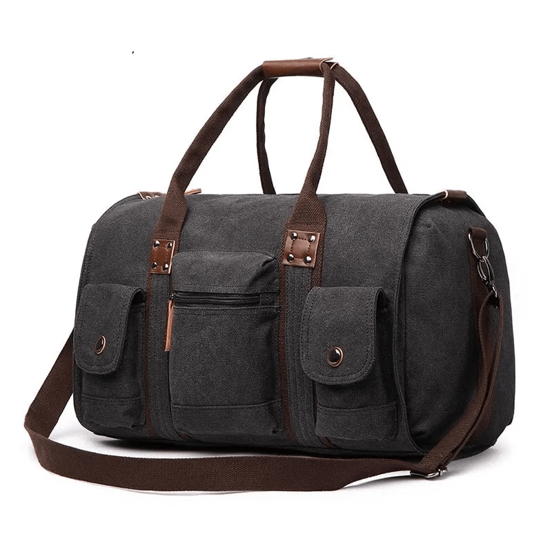 Travel Bag Large Capacity Men Hand Luggage Travel Duffle Bags Canvas Weekend Bags Business Trip Multifunctional Travel Bags
