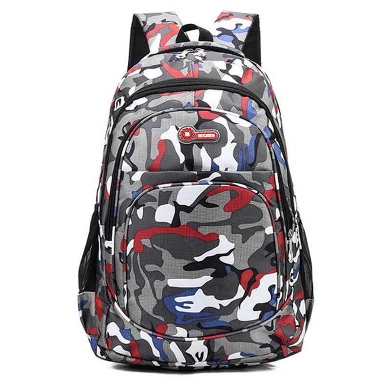 Schoolbag 2 Sizes Girls Boys Backpack Kids Book Bag Camouflage Waterproof School Bags Mochila Escolar Bagpack Casual 2020