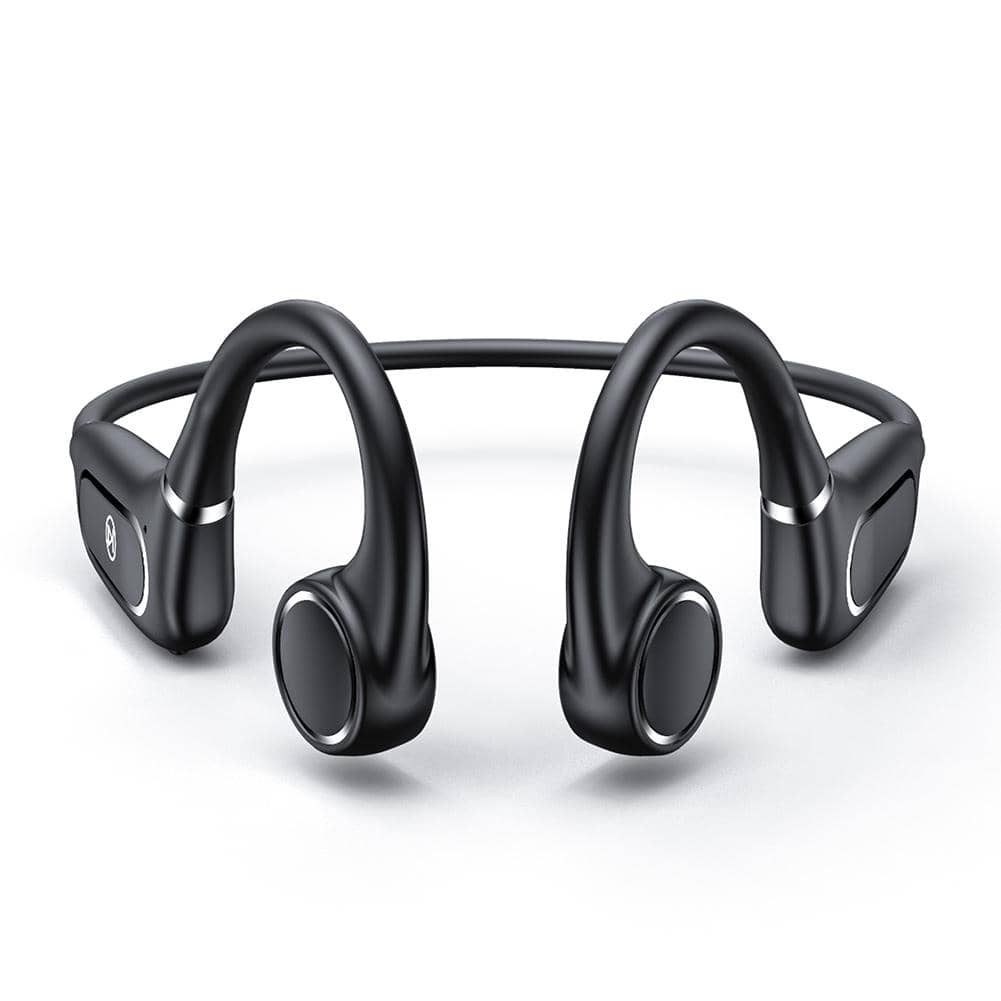 H12 Bluetooth 5.0 Wireless Headphones IP55 Waterproof Bone Conduction Earphone Outdoor Sport Headset With Mic Handsfree Headsets