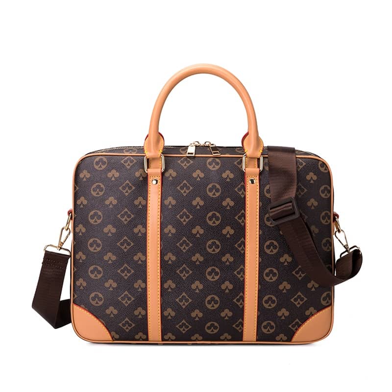 Unisex Big-Name Business Professional Briefcase Female Wild A4 Document Bag Handbag Shoulder Messenger Computer Bag