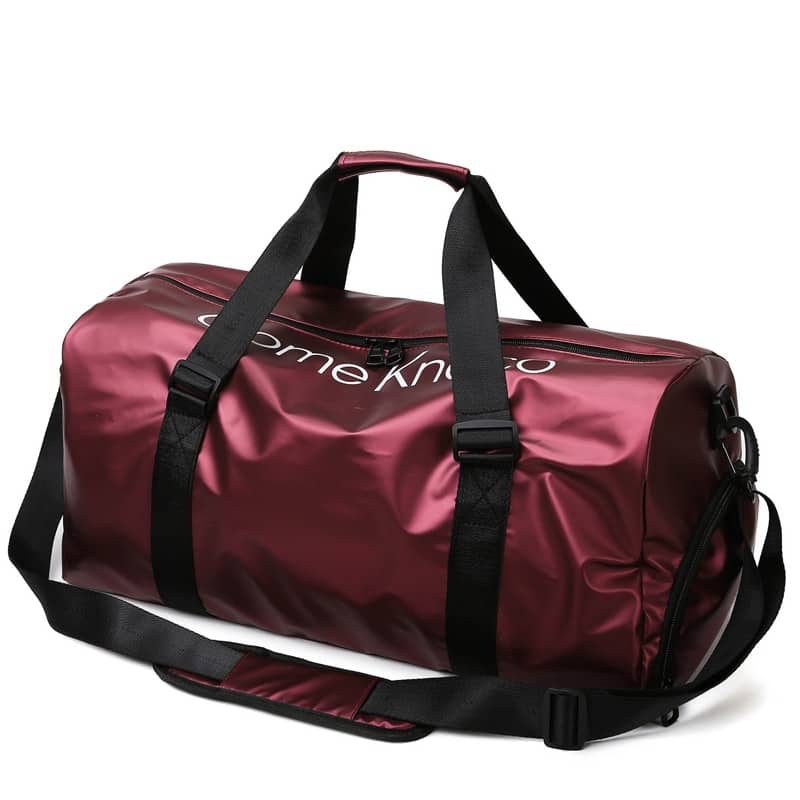 Bag Large Travel Bag For Women's 2021 Trend Nylon Handbag Solid Color Zipper Multifunctional Clothes Luggage Bag Waterproof Sac