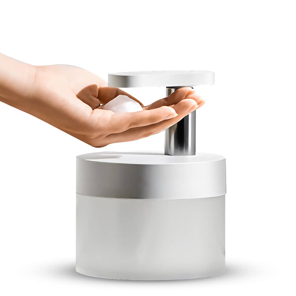 Zaiwan Automatic Soap Dispenser Hand Sanitizer Foam Machine 0.25S Infrared Sensor Touchless Liquid Foam Hand Washer for Bathroom Kitchen
