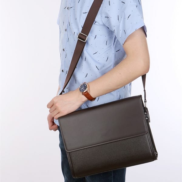 designer men bag fashion Shoulder bag Business briefcase Men Messenger Bags vintage Leather Crossbody Bag Casual Man Handbags
